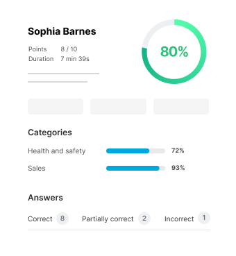 Results page